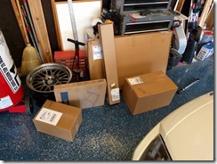 350z Parts before Unboxing